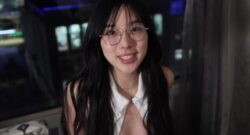 สาวเกาหลีตีหน้าซื่อขอเย็ดหัวหน้า